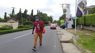 BEAUTIFUL EAST LEGON ACCRA GHANA AFRICAN WALK VIDEOS [upl. by Goda]