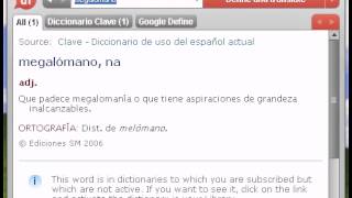 Definición de megalómano [upl. by Yllrebmik35]