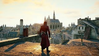 Assassins Creed Unity Daredevil Assassin Arno Lieutenant Assassination amp Free Roam [upl. by Angle]