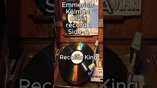 Emmerich Kálmán Silvia RecordsKing9243 RecordsKing record trailer vinyl music record vintage [upl. by Trinidad289]