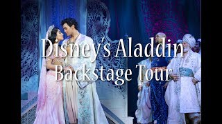 DISNEYS ALADDIN BACKSTAGE TOUR  COUTURE CULTURE [upl. by Neerihs]