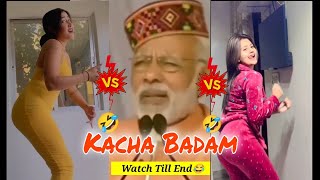 Kacha badam Trending Viral song  Anjali arora vs Sofia ansari kacha badam anjali arora kacha badam [upl. by Slotnick606]