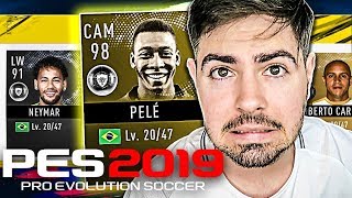 PES DRAFT DOS ICONS DAS SELEÇÕES PELÉ E NEYMAR JUNTOS [upl. by Legna129]