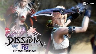 Dissidia Final Fantasy NT Free Edition  Tutorial amp Sparring  Download amp Play  PC  F2PB2P  EN [upl. by Atteuqnas306]