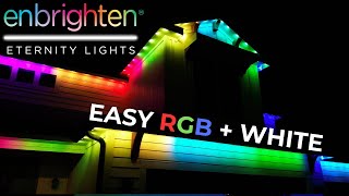 Install Now Enjoy for Years Enbrighten Permanent Holiday Lights [upl. by Donny185]