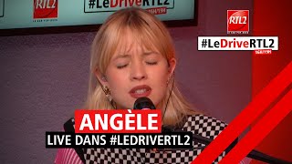 Angèle interprète quotBruxelles je taimequot en live dans LeDriveRTL2 221021 [upl. by Ymas653]