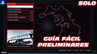 GUÍA FÁCIL ✅️ PARA HACER LAS PRELIMINARES DE CAYO PERICO EN SOLITARIO 👌🏻  GTA 5  PS4 [upl. by Ehcsrop793]