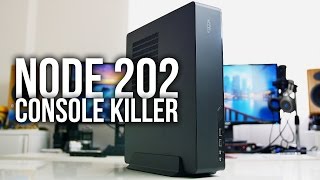 Fractal Design NODE 202  Console Killer ITX Gaming Case [upl. by Sonia]