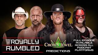 DX vs Kane amp The Undertaker  WWE Crown Jewel PREDICTIONS [upl. by Pfeffer]