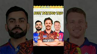 IPL 2024 Teams  With Best Batting Trio 👽 [upl. by Llovera]