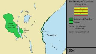 The History of Zanzibar Every Year [upl. by Notsirt]