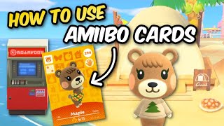 How To Use AMIIBO CARDS To Add Villagers To Your FULL ANIMAL CROSSING ISLAND  Kicking Out Unwanted [upl. by Mcmahon]