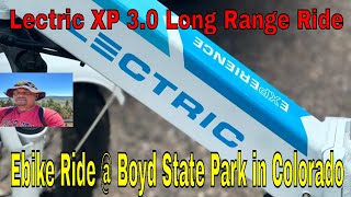 Lectric XP 30 Long Range Ebike Ride  Boyd State Park in Colorado ebikes denver budgetebikes [upl. by Jorin]