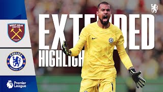 West Ham 31 Chelsea  Highlights  EXTENDED  Premier League 202324 [upl. by Aiehtela]