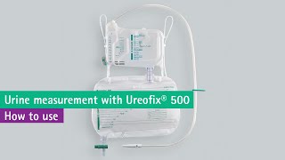 Urine measurement with Ureofix® 500  How to use [upl. by Hibbitts]