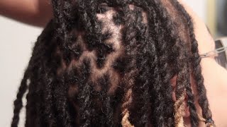 Interlock amp Style  Interlock  Dreads  Locs  Two Strand Twist 💯✨ [upl. by Tsuda72]