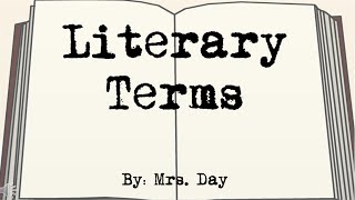 Literary Terms Song [upl. by Frayne]