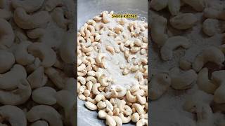 Salted Cashew Nuts Recipe 😋 Roasted Kaju in 2 minutes Cashews At Home [upl. by Rothschild168]