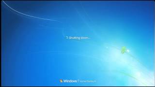 Windows 7 shutdown and startup on VMware Workstation 900 NO MUSIC [upl. by Hagi]