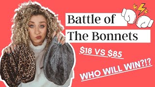 BATTLE OF THE BONNETS Slip Silk VS Ulta Dupe [upl. by Nawrocki877]