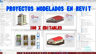 PROYECTOS MODELADOS EN REVIT 2025 [upl. by Ahsitam]