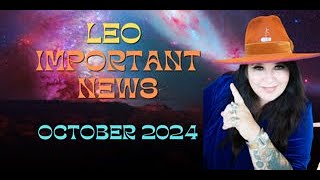 Leo OCTOBER MONTHLY Astrology Horoscope 2024 [upl. by Ramalahs907]