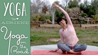 Travel Yoga Side Body Sequence [upl. by Labannah]