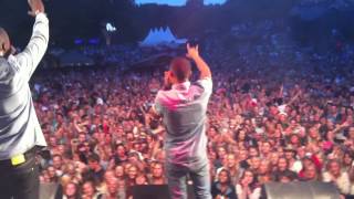 Nico amp Vinz  quotAm I Wrongquot live at Stavernfestivalen 2013 [upl. by Anaihr]