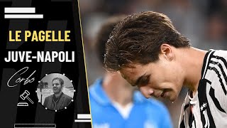 JUVENAPOLI 00 le PAGELLE VLAHOVIC e MOTTA i PEGGIORI Ecco i perché della sostituzione [upl. by Cristionna]