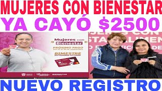 🎉2500 YA CAYÓ MUJERES CON BIENESTAR 📢 CHECA FECHAS AQUÍ DEPÓSITO SEPTIEMBRE OCTUBRE [upl. by Leak]