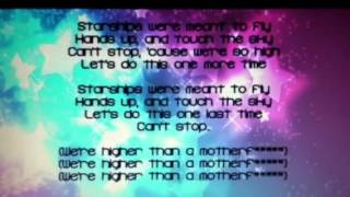 Starships clean lyrics [upl. by Germaun]