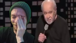 George Carlin The Suicide Guy  REACTION [upl. by Laerol76]