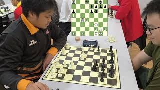 FIDE Master Tries Garbage Opening  Iwan Schani vs FM Chan Kim Yew  MCF Blitz 2024 [upl. by Aneehsram]