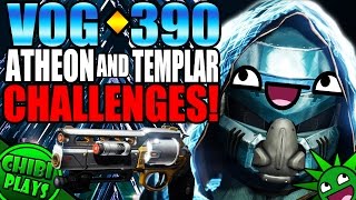 Destiny NEW 390 VAULT OF GLASS Templar and Atheon Challenge Funny VOG Raid Part 1 [upl. by Weaver]