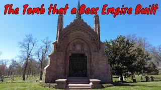 The Graves of Budweiser Founders Adolphus Busch and Eberhard Anheuser [upl. by Nashom]