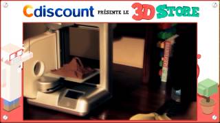 Cdiscount  Le CUBE limprimante 3D à domicile [upl. by Eseyt]