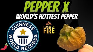 Pepper X Worlds Hottest Pepper [upl. by Sidell]