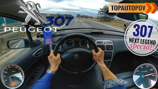 Peugeot 307 20i 100kW 73 4K TEST DRIVE – SOUND ACCELERATION ENGINE amp ELASTICITY🔸TopAutoPOV [upl. by Adekam415]