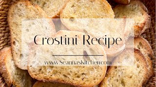 How To Make Crostini [upl. by Emmalee]