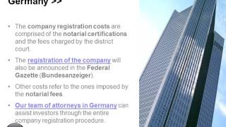 Company Registration in Germany [upl. by Lechar]