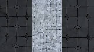 Bainco carrara white amp carrara grey marble mosaic backsplash tiles design mosaictile bathroom [upl. by Gazo242]