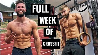 A FULL WEEK of CROSSFIT® TRAINING Aim Regionals 2019 [upl. by Kerat492]