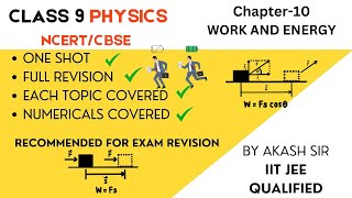 Work And Energy Class 9  physics science class9 [upl. by Newcomer]