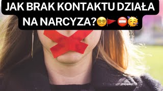 NARCYZ👉JAK BRAK KONTAKTU DZIAŁA NA NARCYZA😵‍💫🚩⛔️🥳 [upl. by Nida]