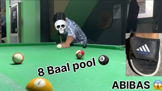 Playing pool for the first time 🎱🕺 “ABIBAS”  Day2 [upl. by Lorin481]