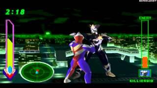 Ultraman Tiga amp Ultraman DynaNew Generations PS1 Part 2 Tiga vs Kyrieloid HD [upl. by Cleland786]