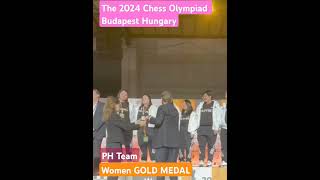 Gold Medal PH WOMEN Team Cat B World Chess Olympiad 2024 [upl. by Telrats]