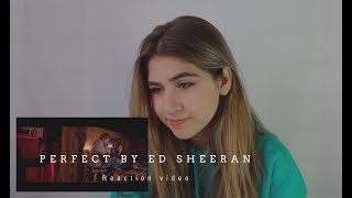 Ed Sheeran Perfect Official Music Video Reaction  Karolaine [upl. by Desiri]