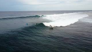 Surfing Blue Bowls Southern Atolls Maldives April 2017 [upl. by Ellehcear945]