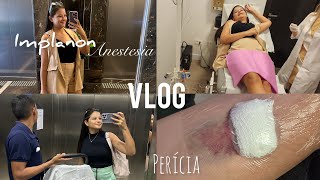 VLOG  Implantação do implanon e como ficou  perícia da Lorena [upl. by Annerol]